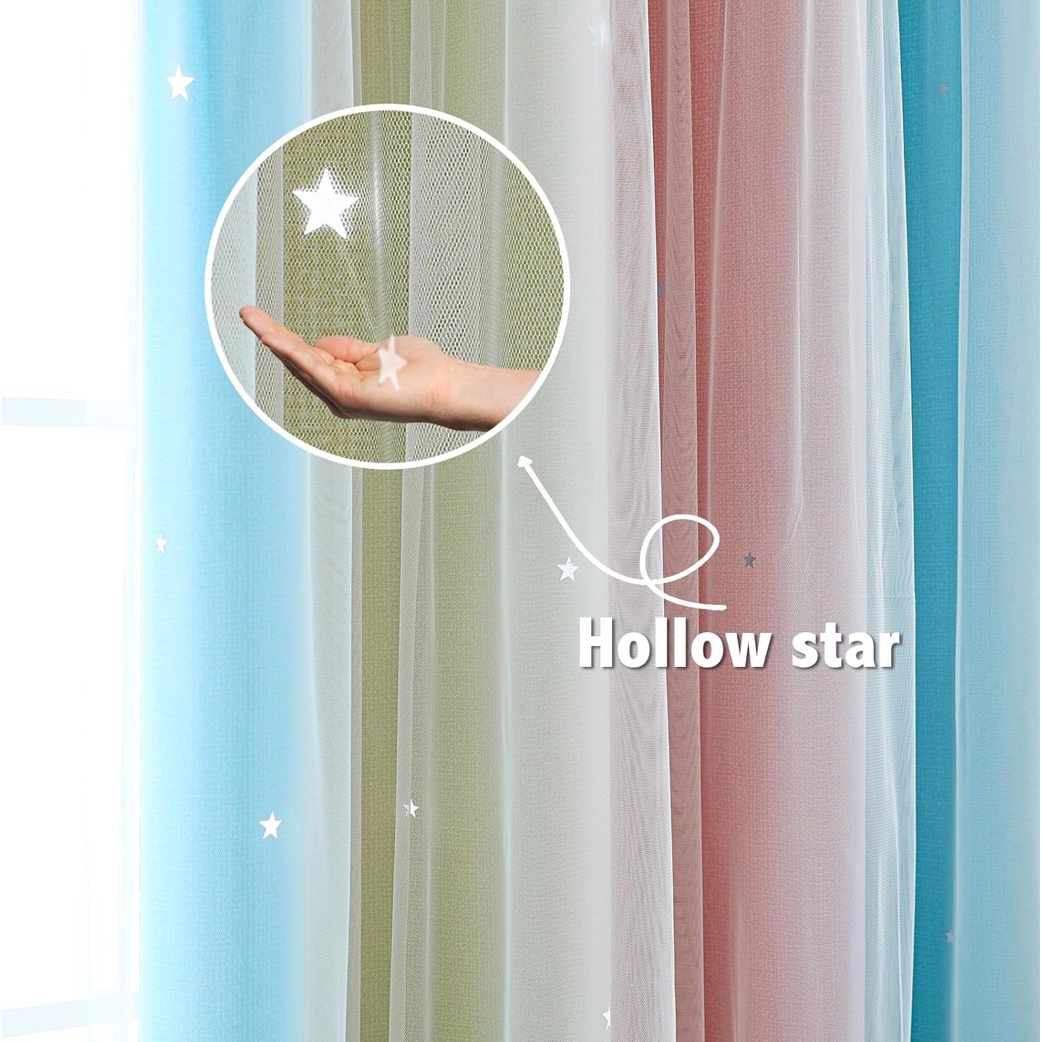 Cortina Opaca Anytime Verde 132x241 cm para Niñas