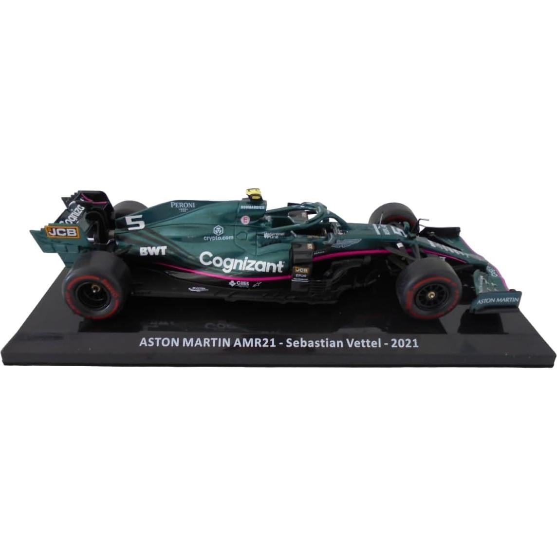 Coche de modelo F1 Aston Martin AMR21 1/24 OPO 10