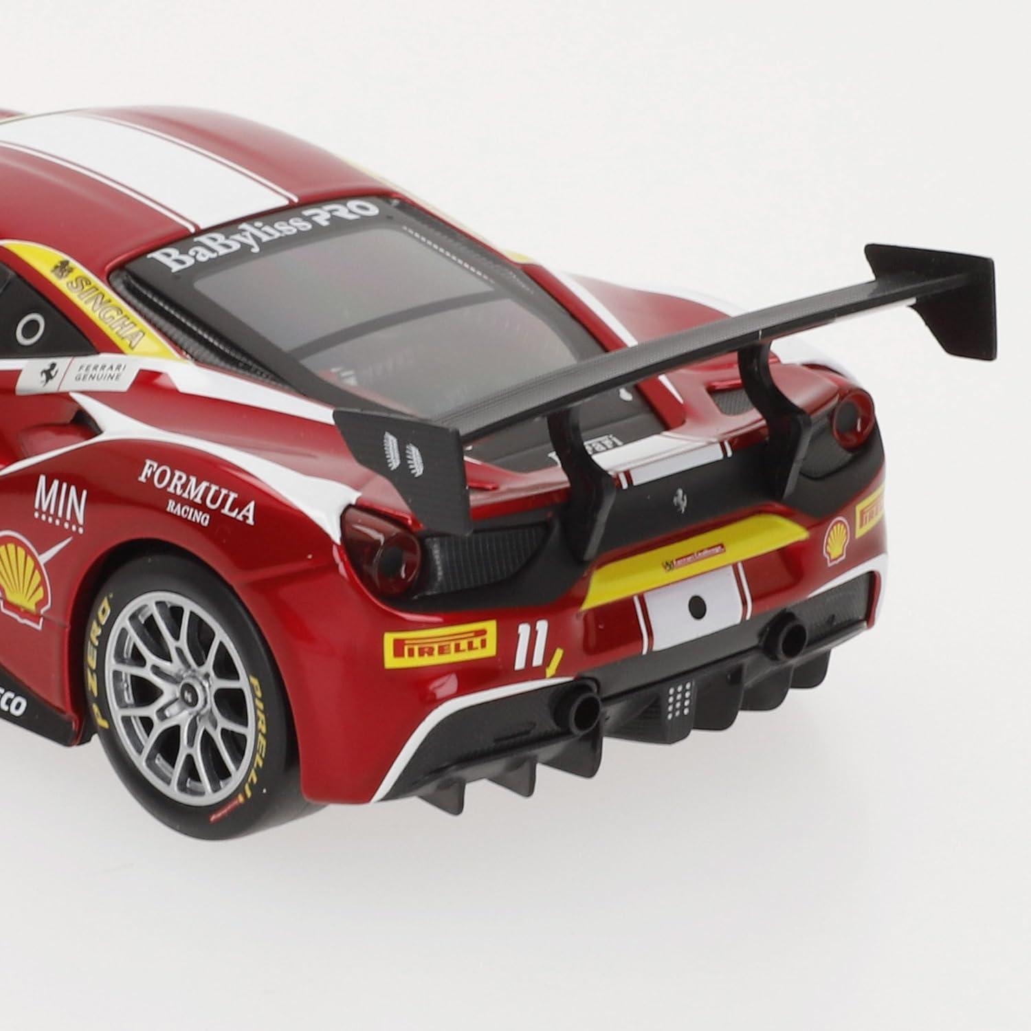 Bburago 1:18 Racing 488 Challenge Rojo Modelo Coleccionable