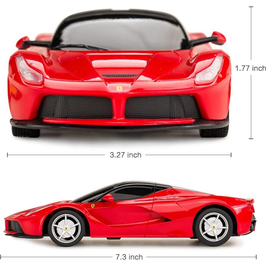 Auto de Control Remoto Ferrari LaFerrari Rastar 19x6x6 cm