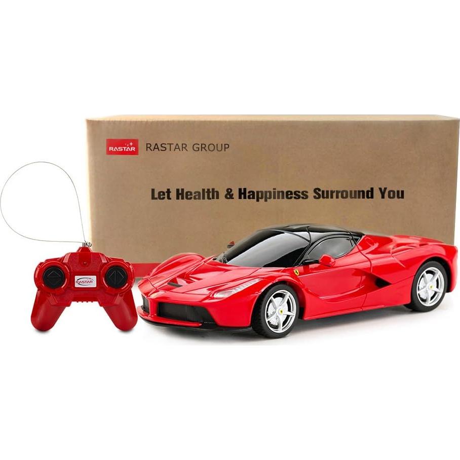 Auto de Control Remoto Ferrari LaFerrari Rastar 19x6x6 cm