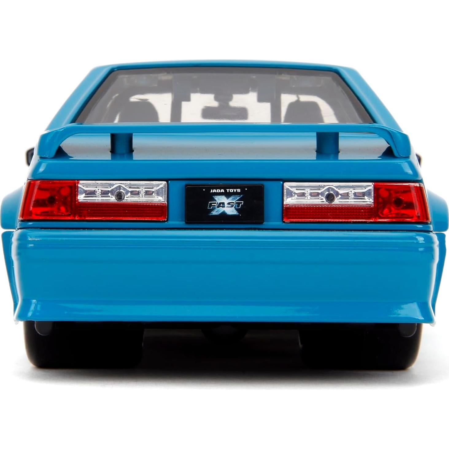 Coche Die-Cast Jada Toys 1:24 Ford Mustang 1989 Rápido y Furioso