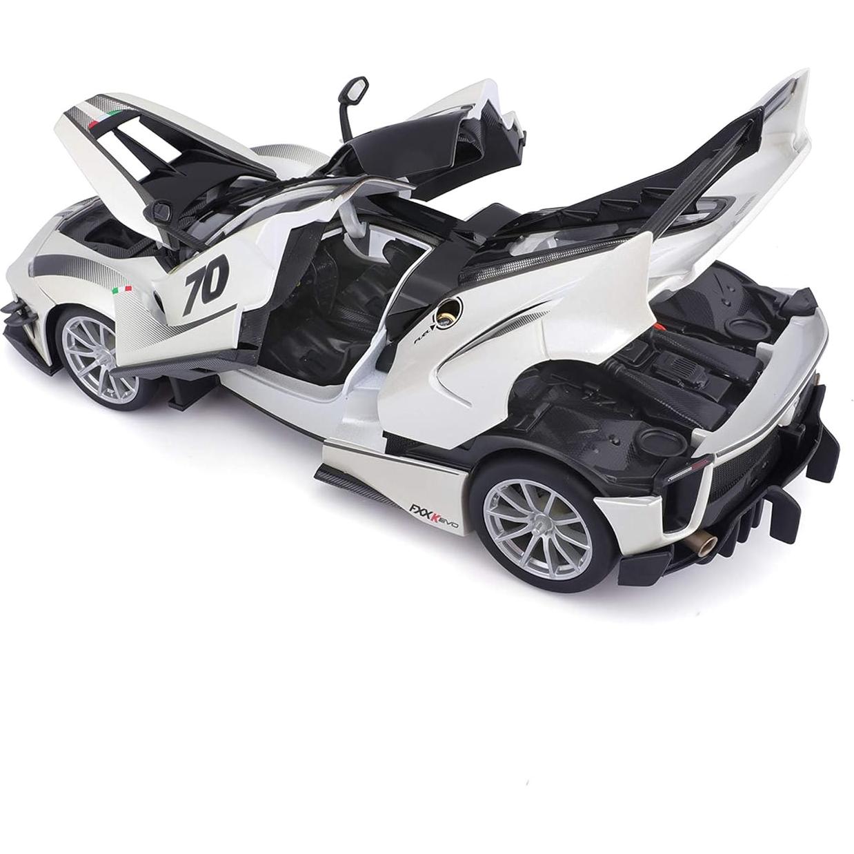Bburago Ferrari FXX K EVO 1:18 Modelo Fundición Juguete