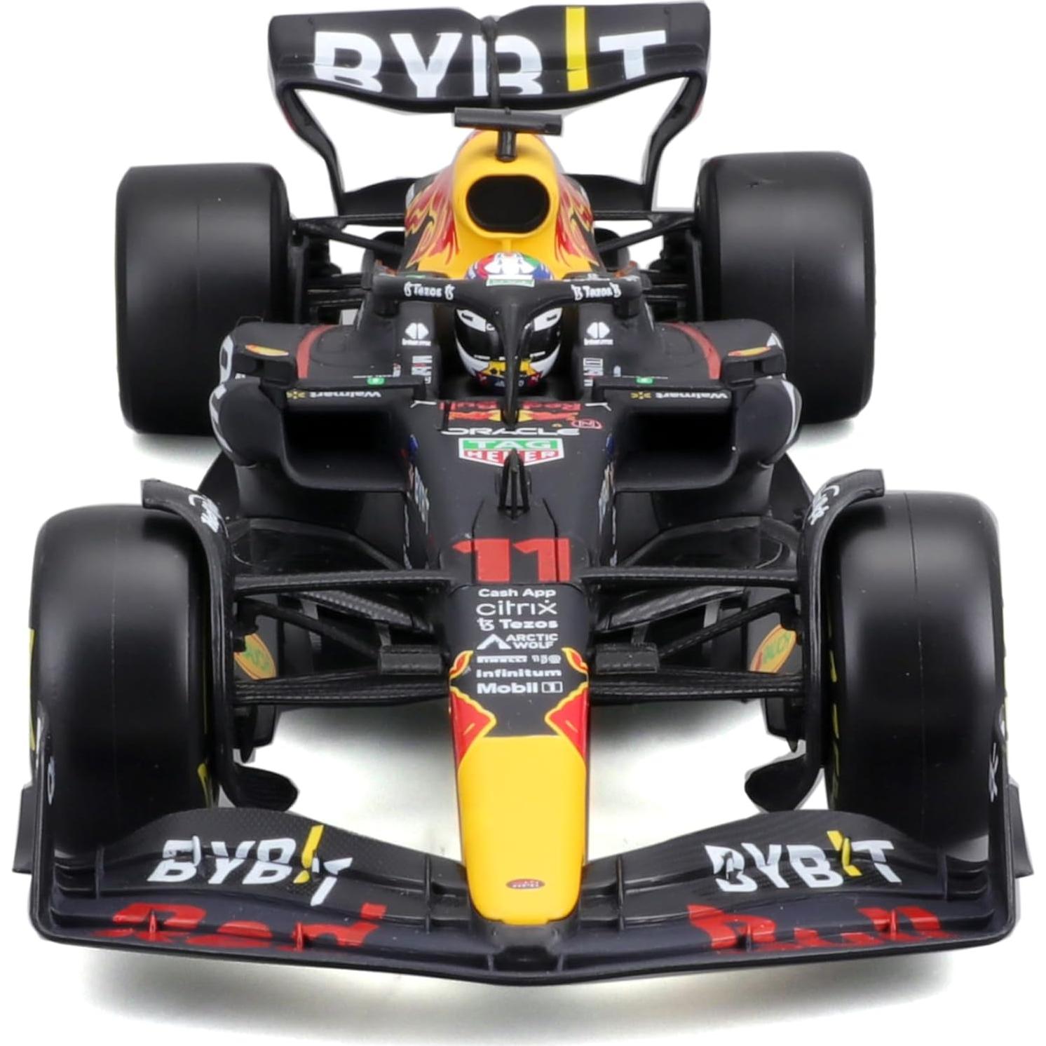 Bburago 1:24 Modelo Carrera Oracle Red Bull RB18 con Conductor Pérez #11