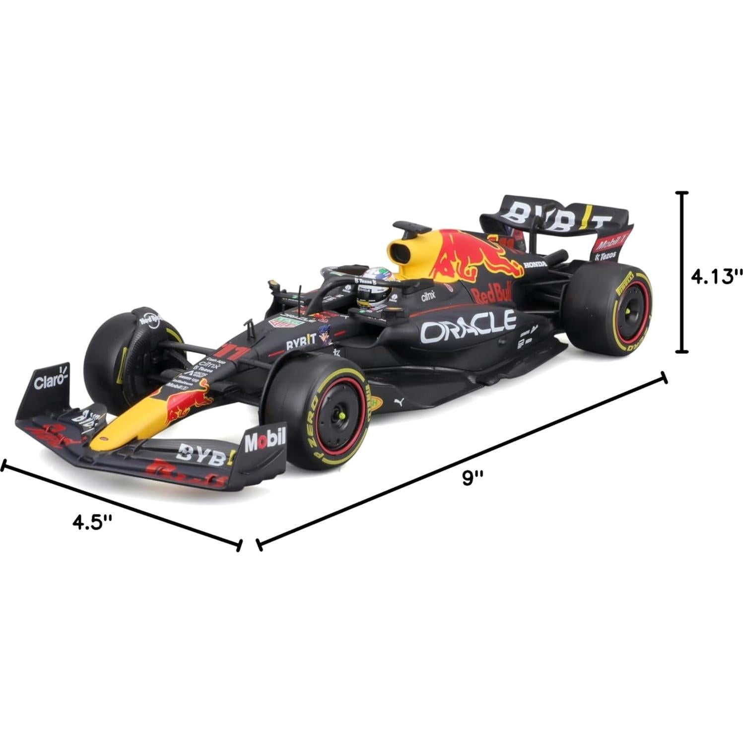 Bburago 1:24 Modelo Carrera Oracle Red Bull RB18 con Conductor Pérez #11