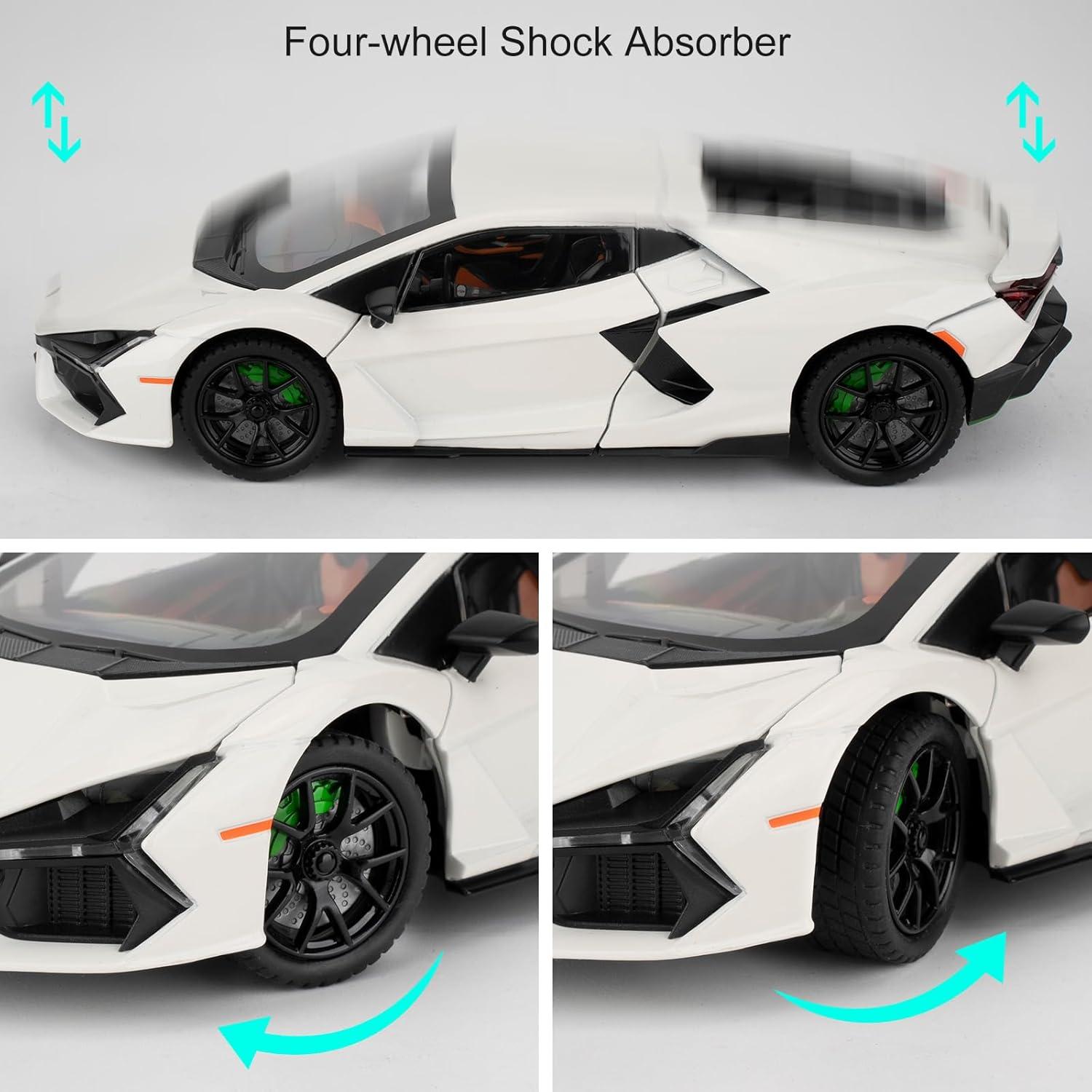 Coche de Juguete Lamborghini Reventon 1/24 con Luz y Sonido