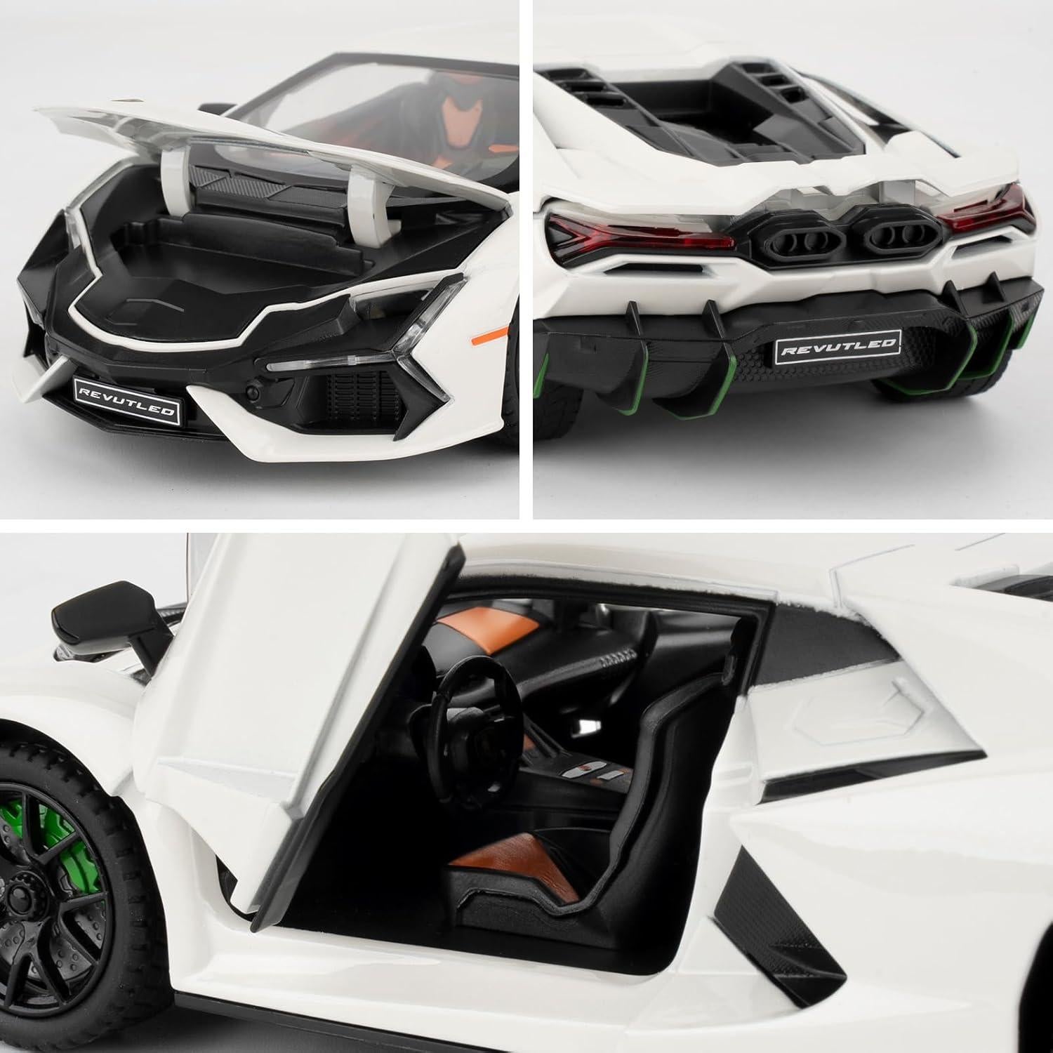 Coche de Juguete Lamborghini Reventon 1/24 con Luz y Sonido