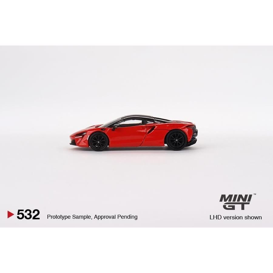 Miniatura de Coche McLaren Artura Rojo 1:64 True Scale