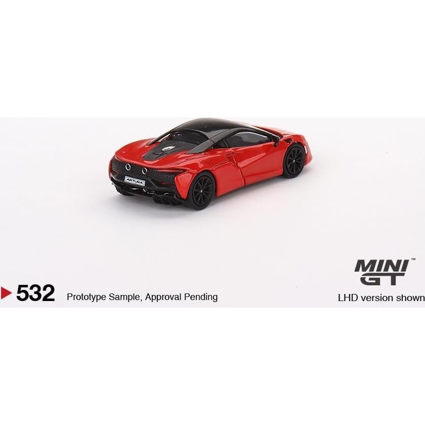 Miniatura de Coche McLaren Artura Rojo 1:64 True Scale
