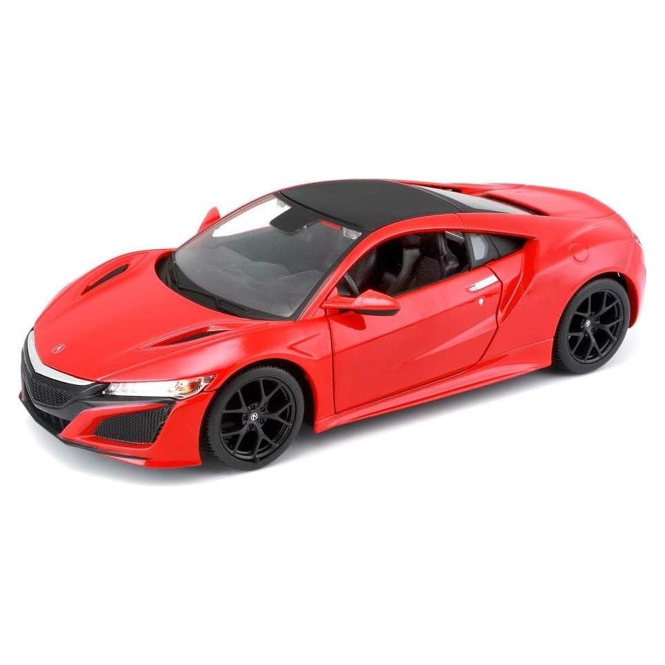 Maisto Modelo Coche Diecast Acura NSX 2018 Rojo 1:24