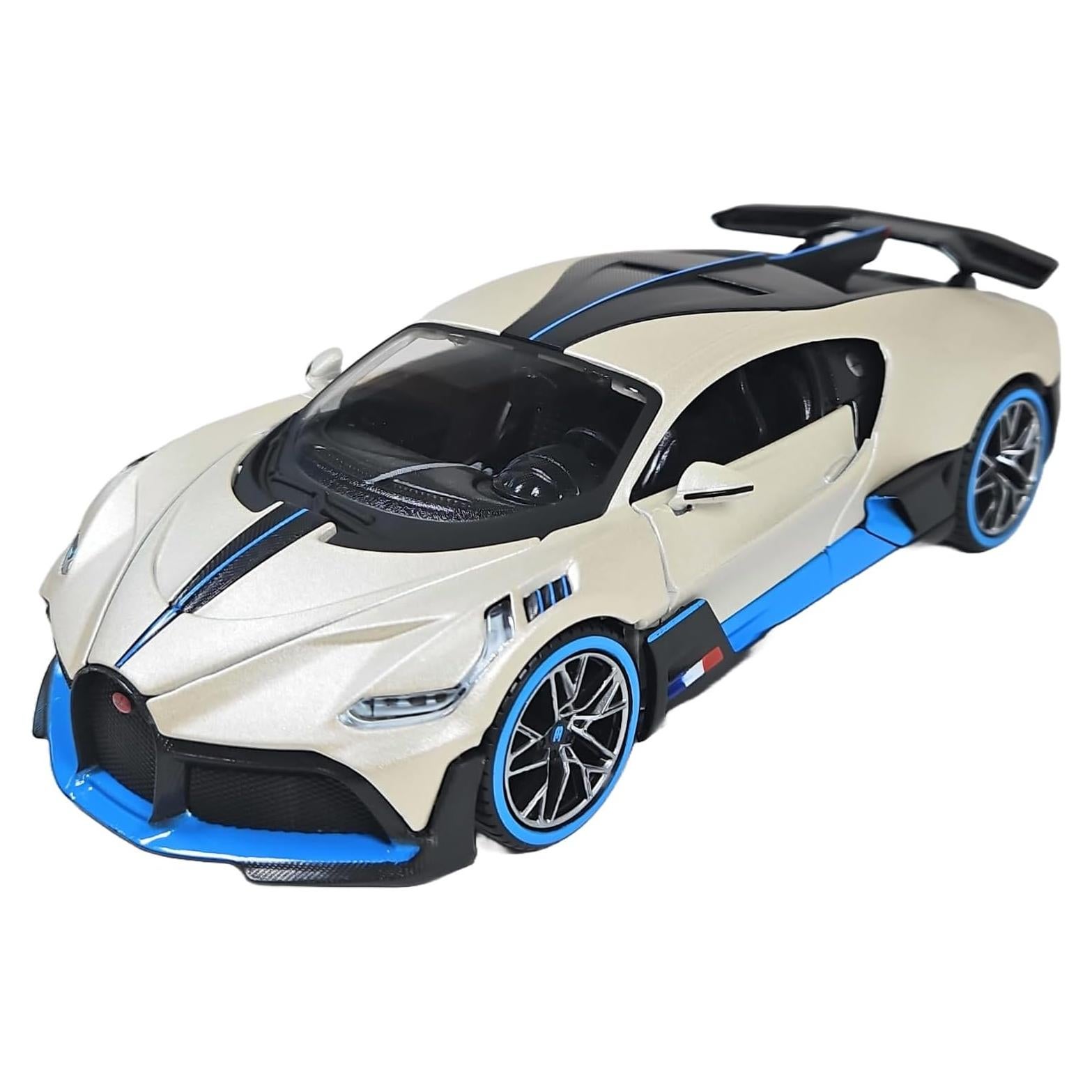 Maisto Modelo a Escala 1/24 Bugatti Divo 2018 Blanco Mate
