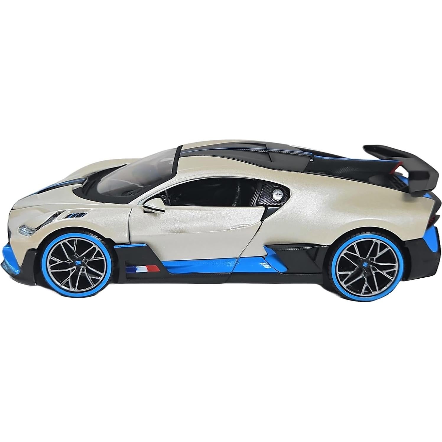 Maisto Modelo a Escala 1/24 Bugatti Divo 2018 Blanco Mate