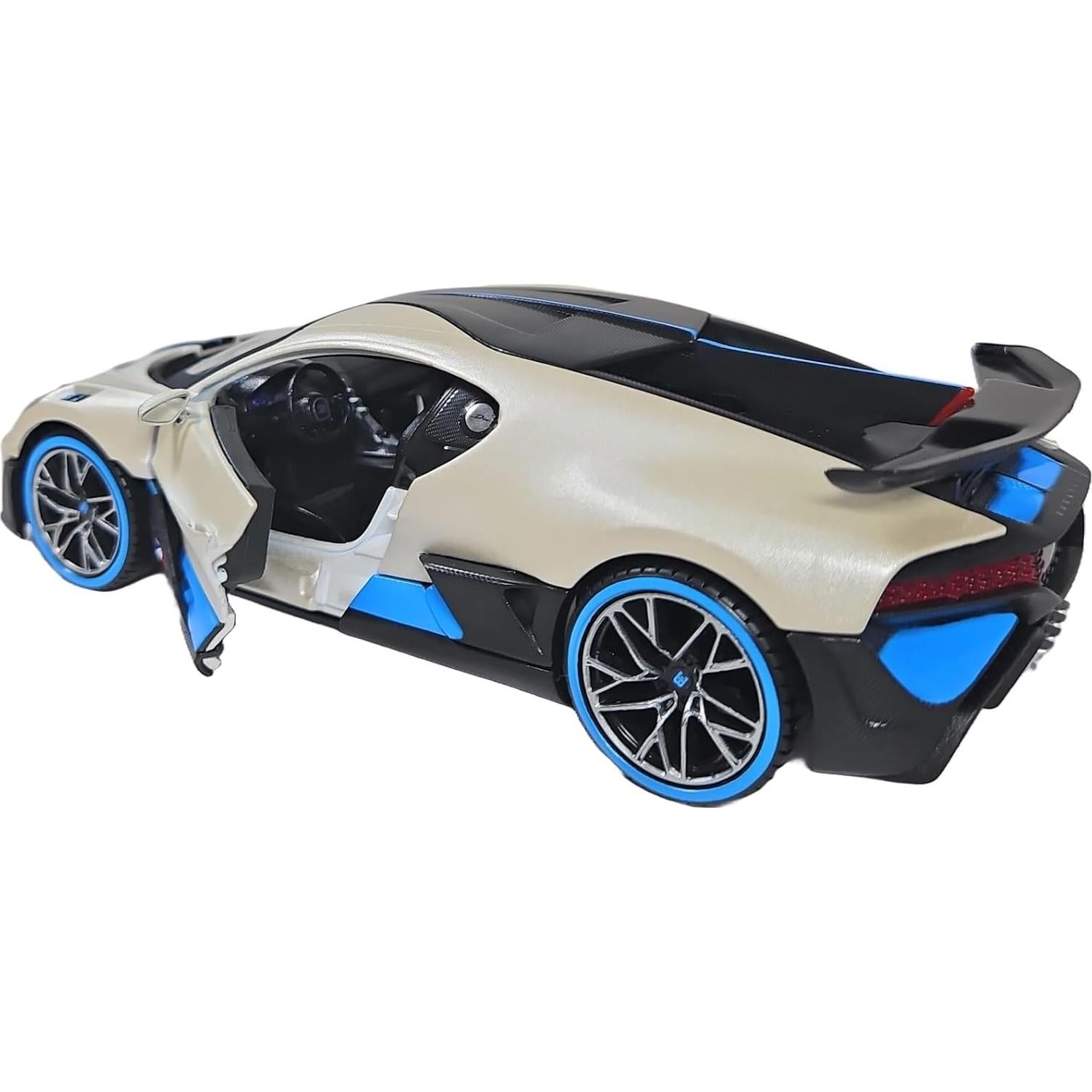 Maisto Modelo a Escala 1/24 Bugatti Divo 2018 Blanco Mate