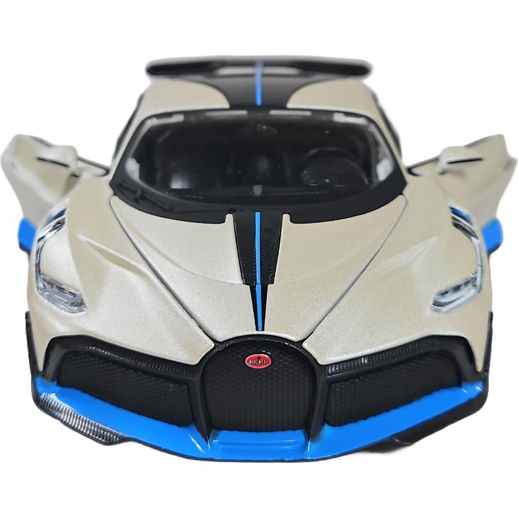Maisto Modelo a Escala 1/24 Bugatti Divo 2018 Blanco Mate