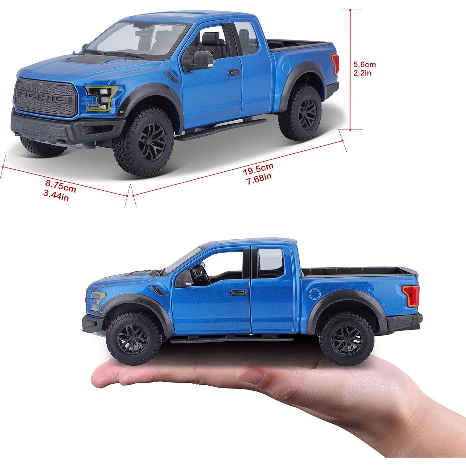 Maisto 1:24 Camión Ford F150 Raptor 2017 Azul