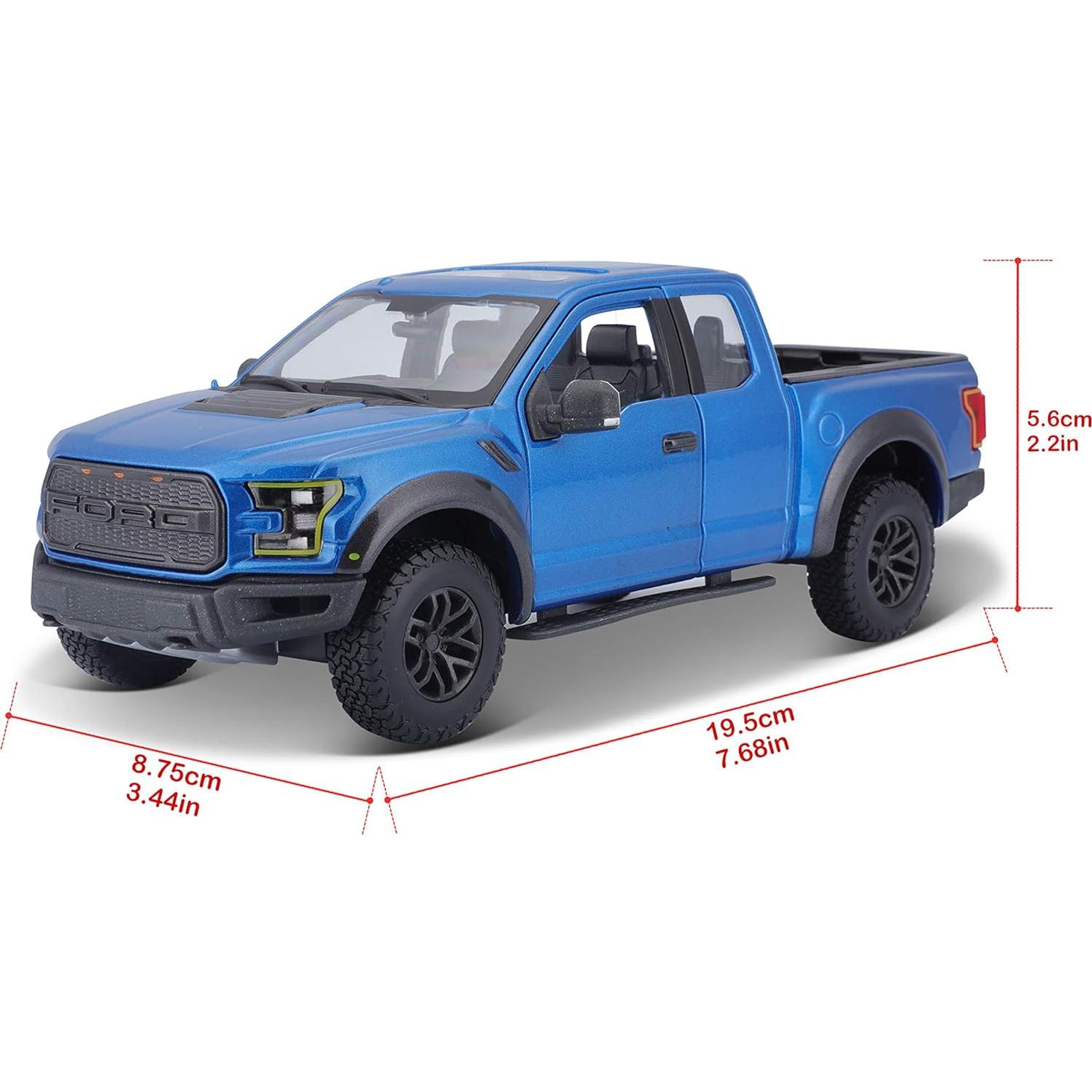 Maisto 1:24 Camión Ford F150 Raptor 2017 Azul