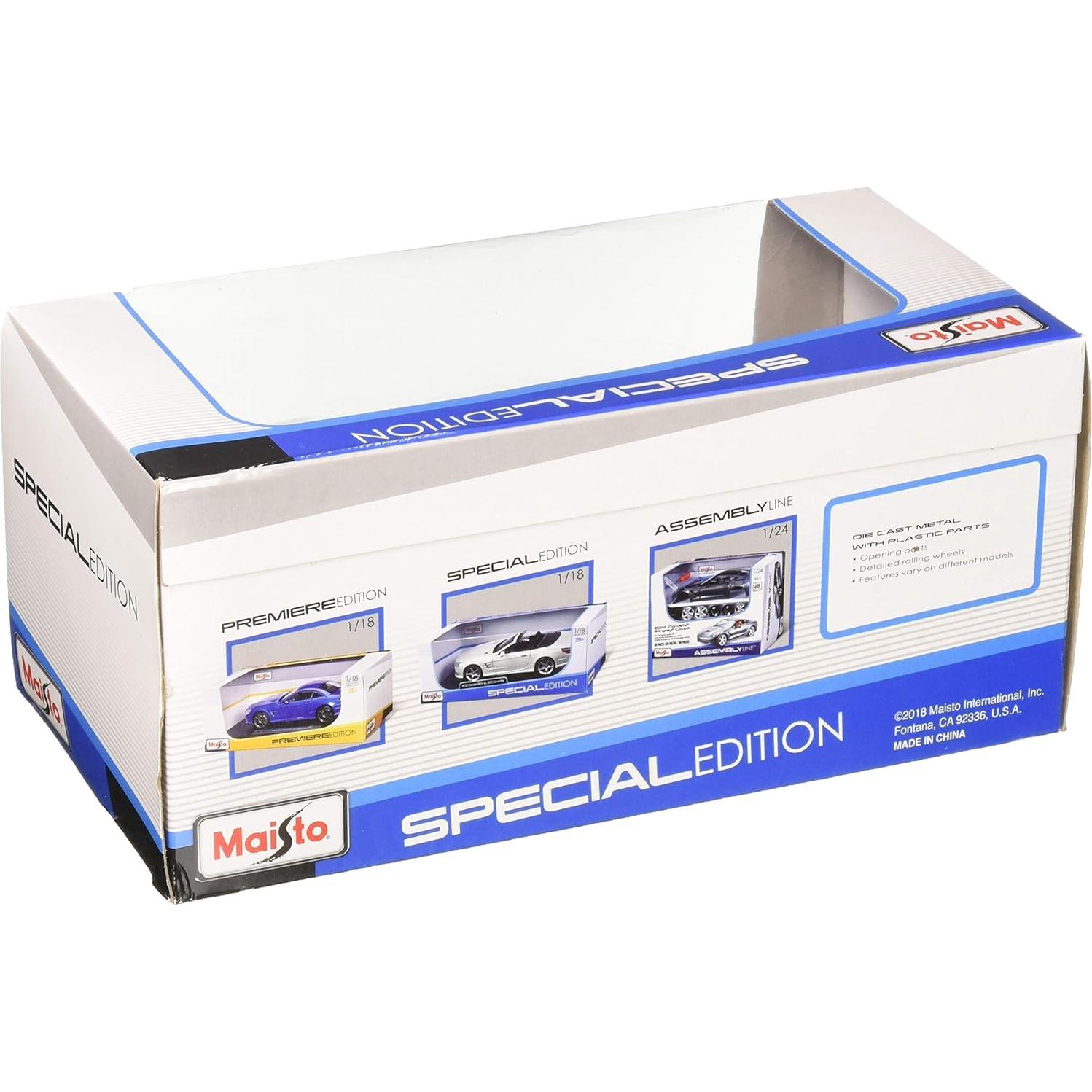 Maisto Acura NSX 2018 Azul Techo Negro 1:24 Die-Cast