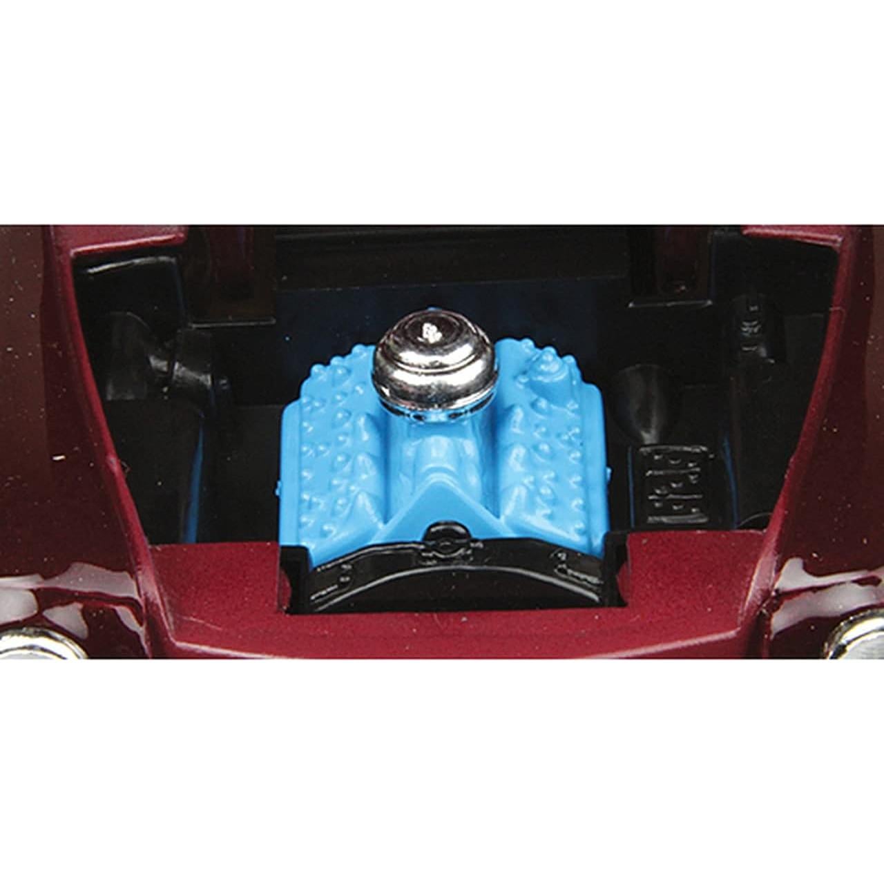 Coche de metal Ford Coupe 1949 Burdeos Motormax 1:24