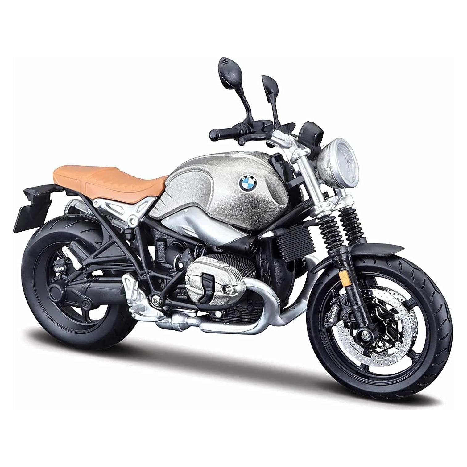 Maisto BMW R Nine T Scramble Motocicleta 1:12 Detalle Realista