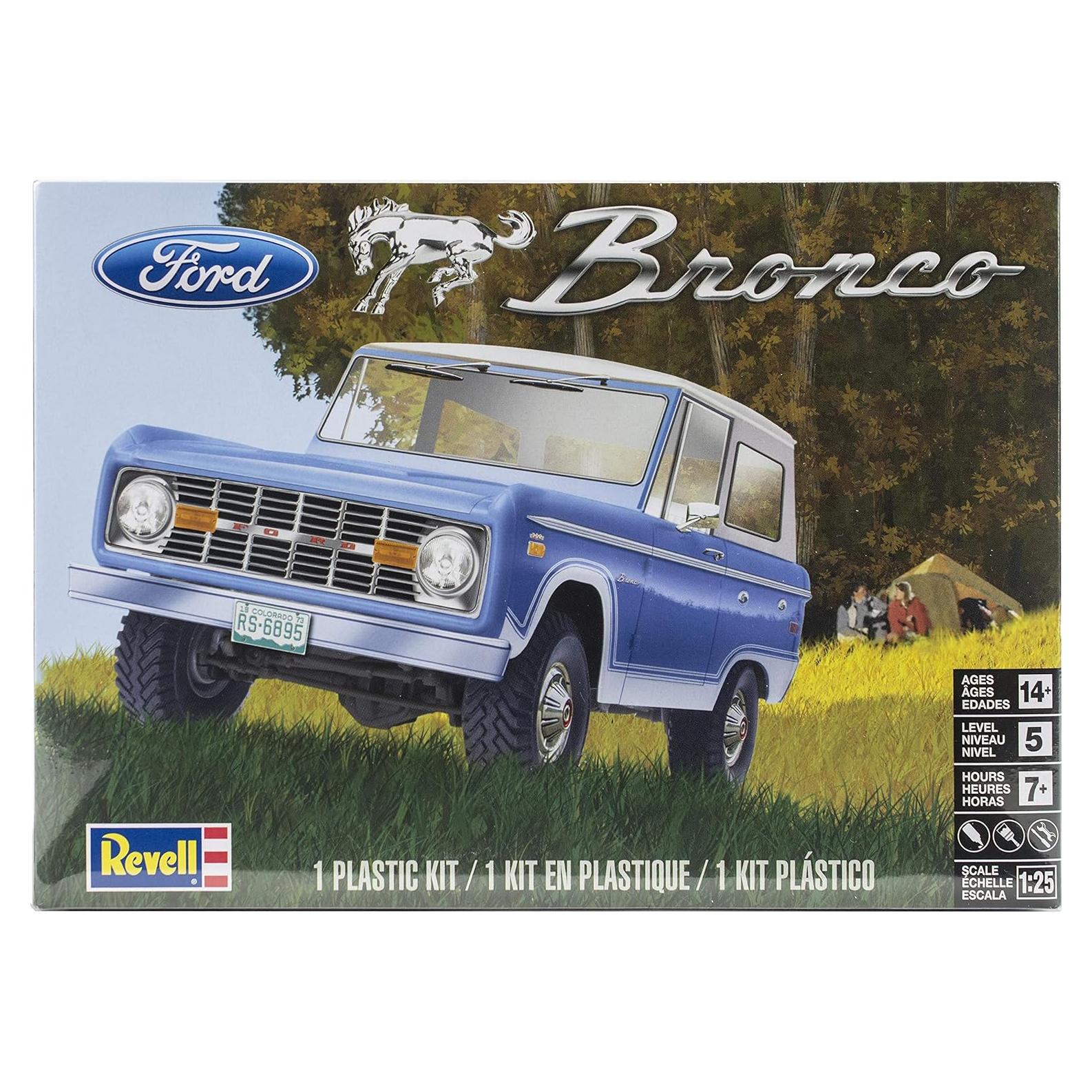 Kit de Modelo Ford Bronco Revell 1:25 137 Piezas Azul
