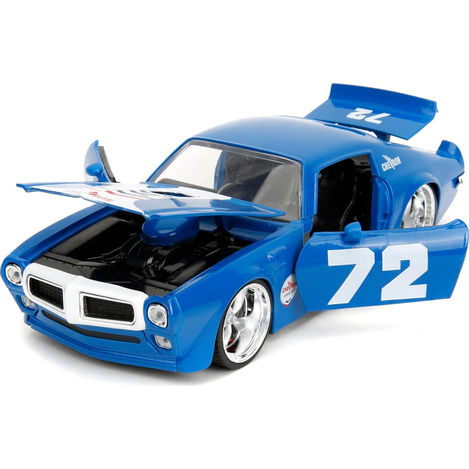 Coche Die-Cast 1:24 Pontiac Firebird 1972 Jada Toys Azul