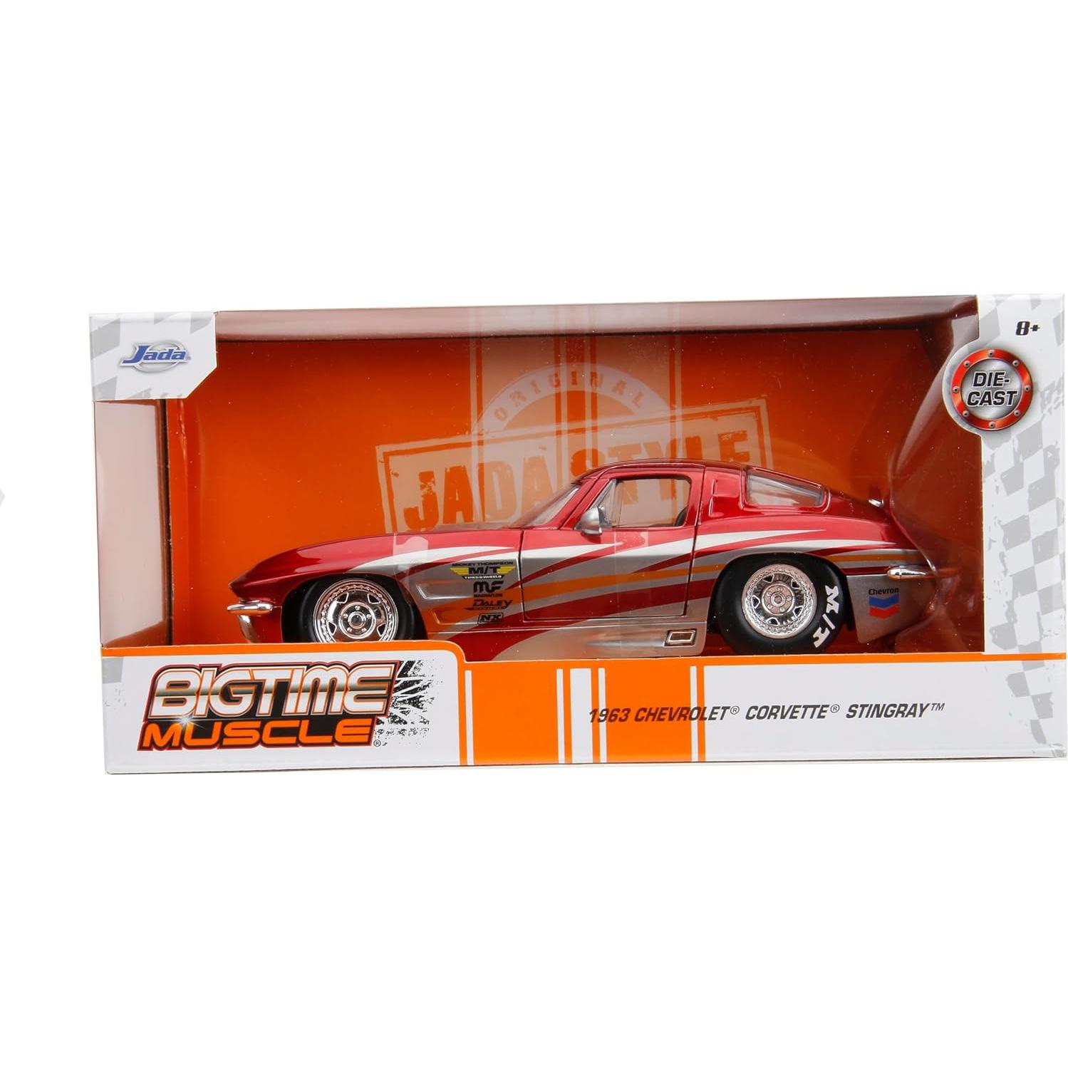 Auto Die-Cast 1:24 Jada Toys 1963 Chevy Corvette Stingray