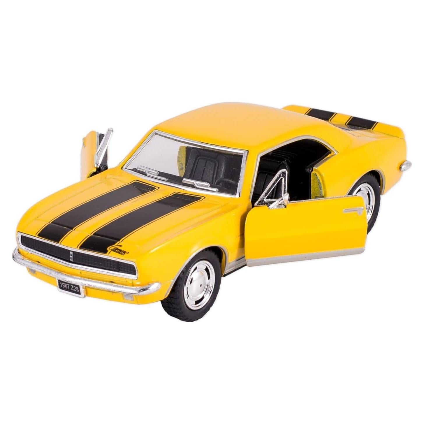 Modelo de Coche Muscle 1967 Chevy Camaro Z28 Kinsmart 1:37
