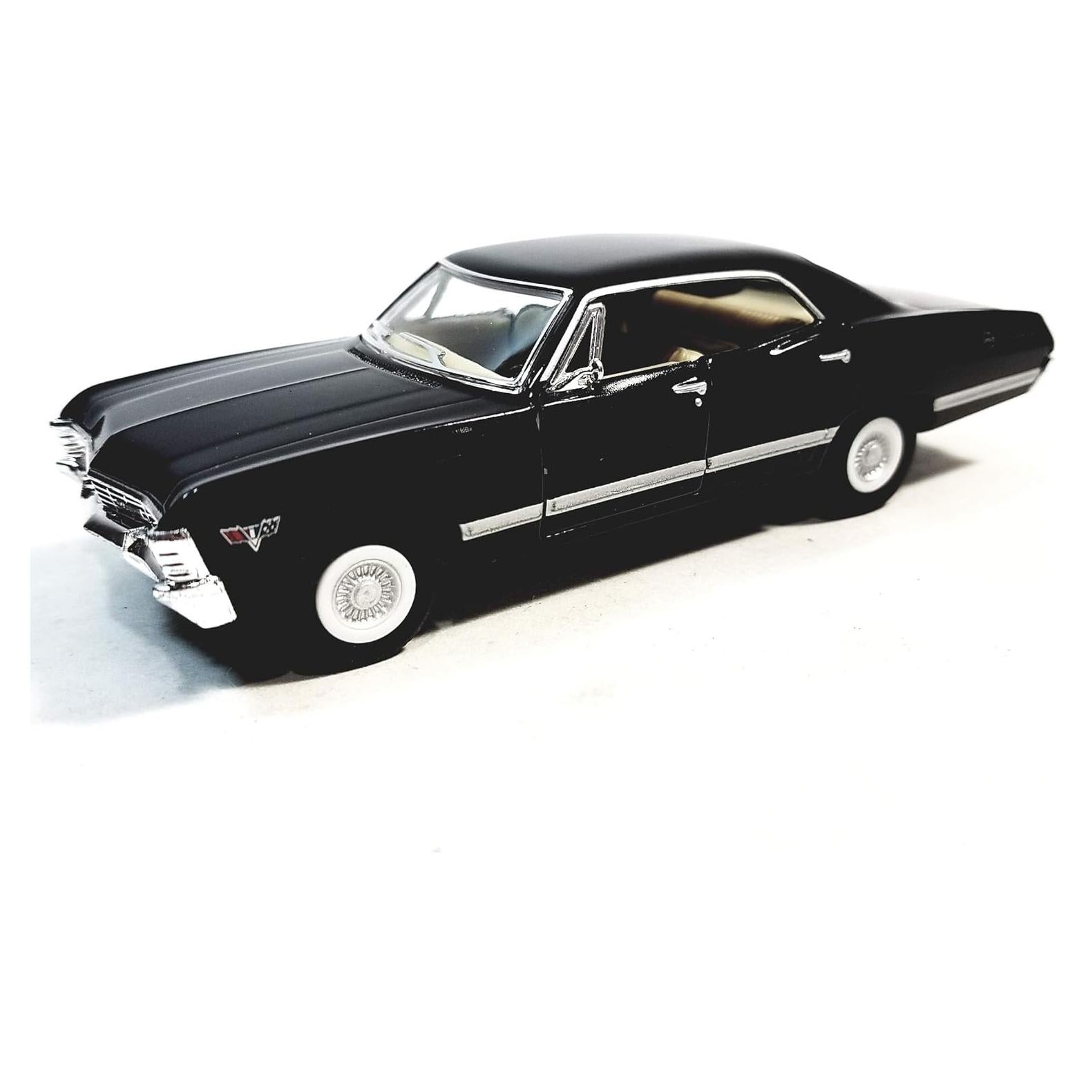Coche Diecast Kinsmart 1967 Chevy Impala Negro 1:43