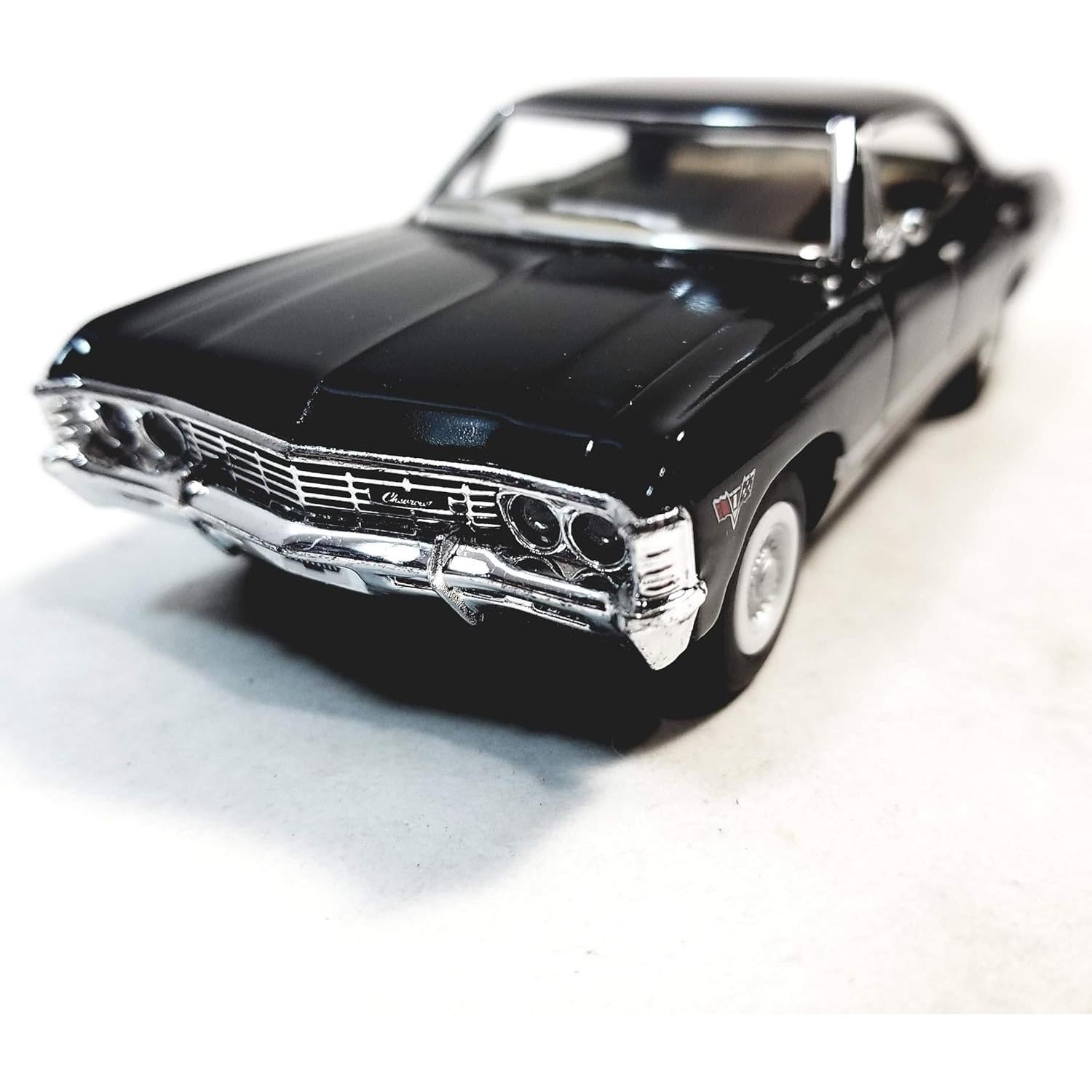 Coche Diecast Kinsmart 1967 Chevy Impala Negro 1:43