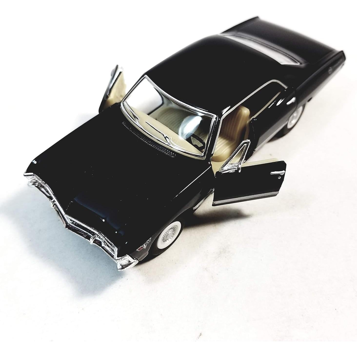 Coche Diecast Kinsmart 1967 Chevy Impala Negro 1:43