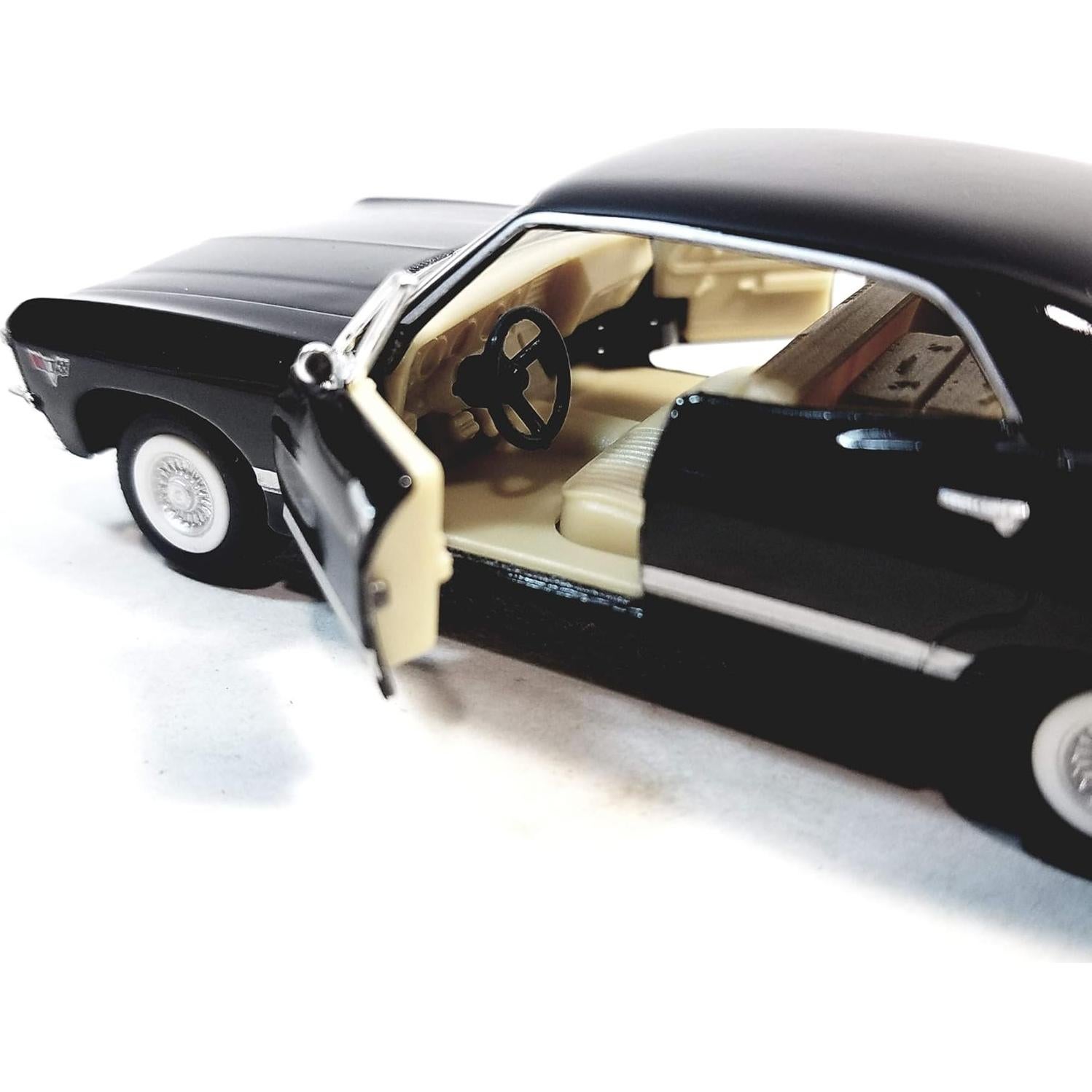 Coche Diecast Kinsmart 1967 Chevy Impala Negro 1:43