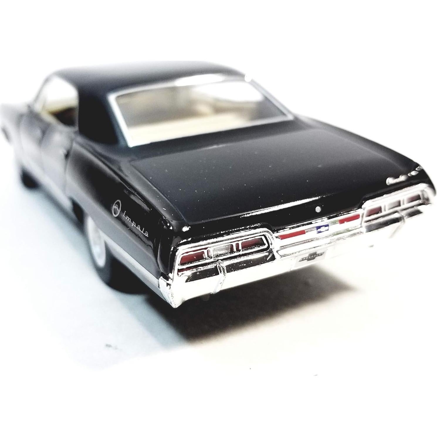 Coche Diecast Kinsmart 1967 Chevy Impala Negro 1:43