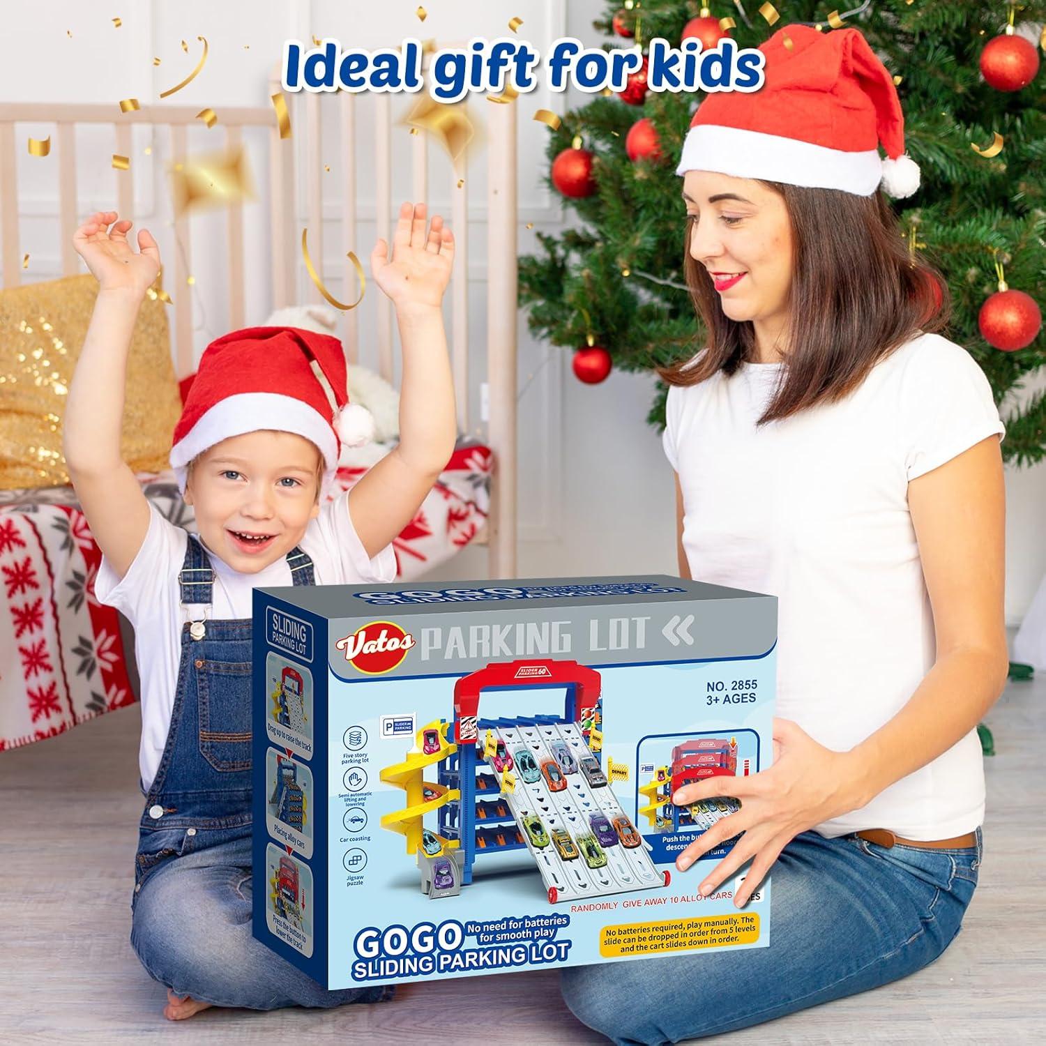 Pista Deslizante VATOS con 10 Coches - Juguete Educativo 2.64kg