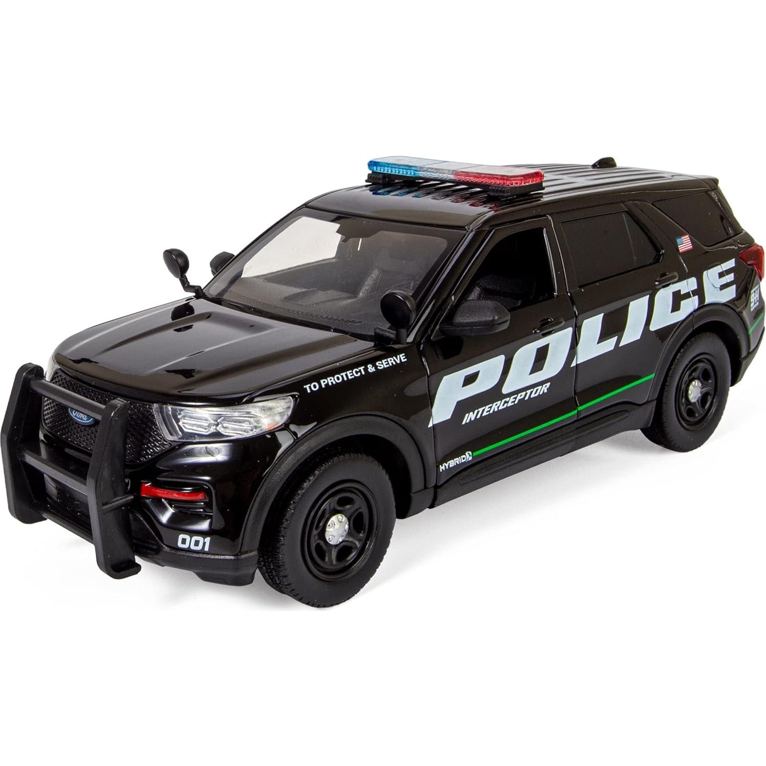 Coche Diecast Ford Explorer Interceptor Policial 1:24 All Star Toys