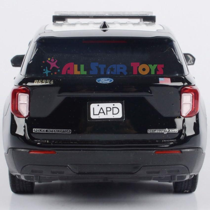 Modelo Diecast Motormax Ford Explorer Interceptor LAPD 1:24