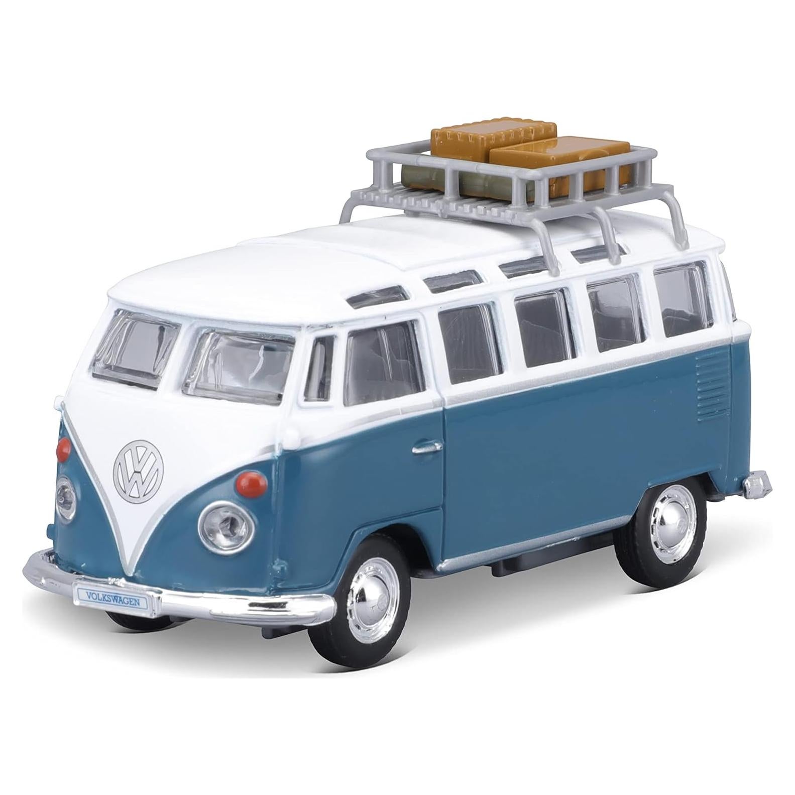 Maisto Volkswagen Van Samba 11.43 cm Fundición Colores Variados