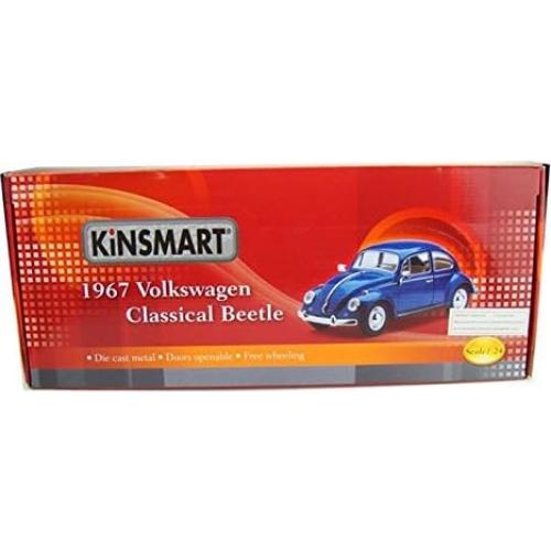 Modelo de Coche KiNSMART Volkswagen Beetle 1967 1:24 Metal