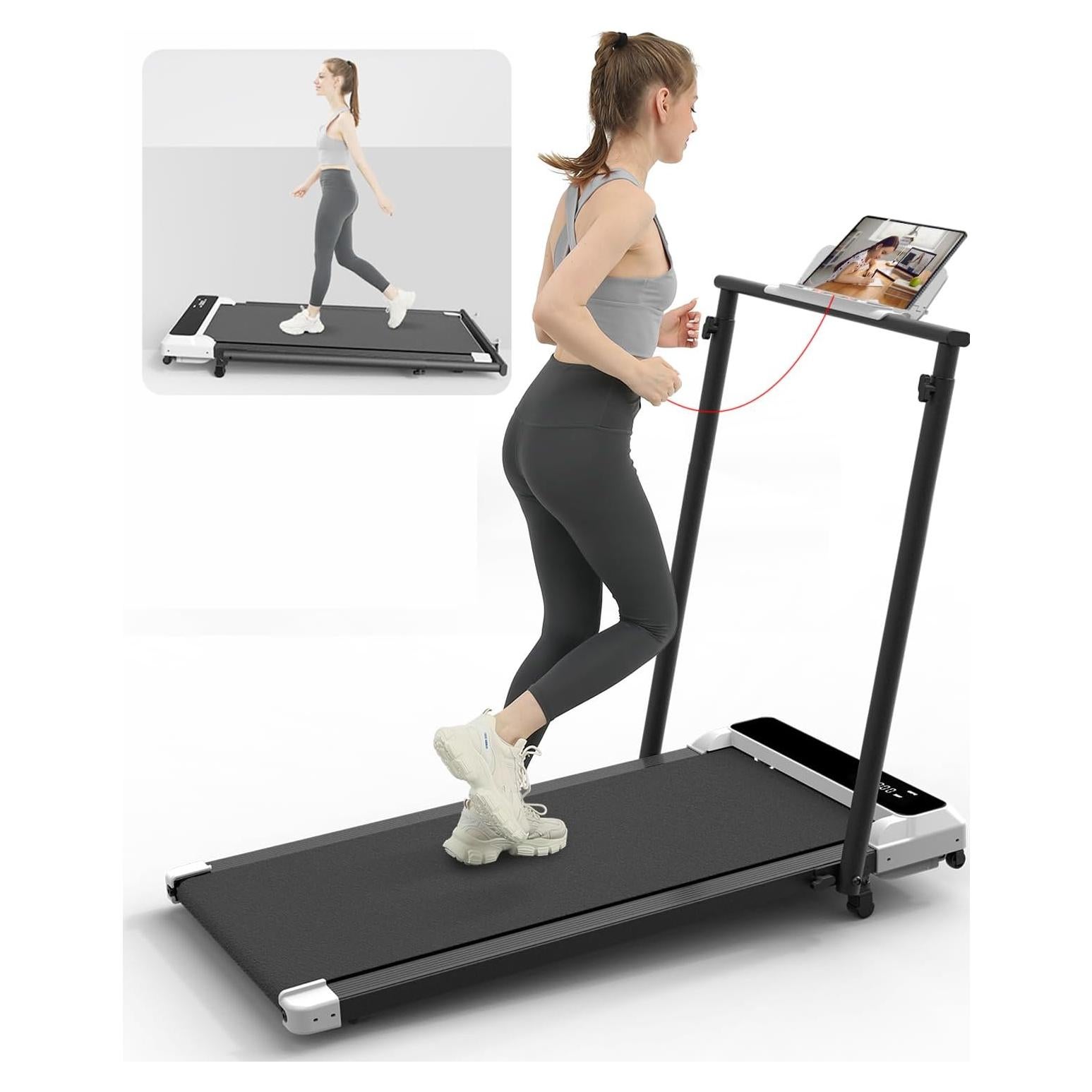 Caminadora 3 en 1 Ueadcm XJ-EC7W-M 2.5 HP Plegable 120 kg