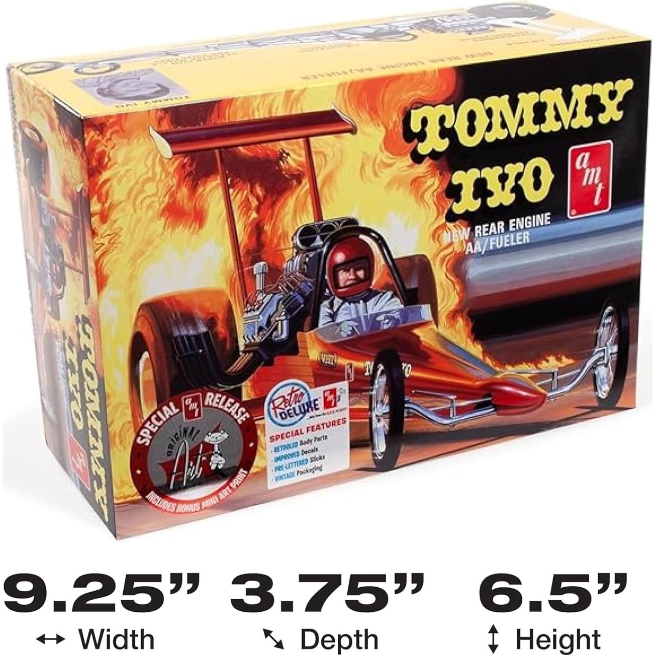 Kit de Modelo a Escala 1:25 Dragster AMT Tommy Ivo 95 Piezas