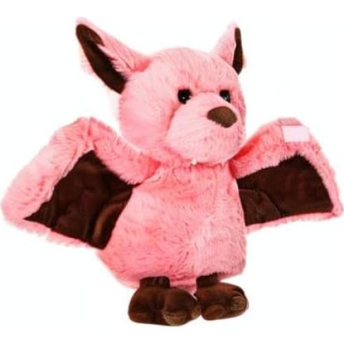 Muñeco de peluche nutria AngelGift rosa 28 cm suave