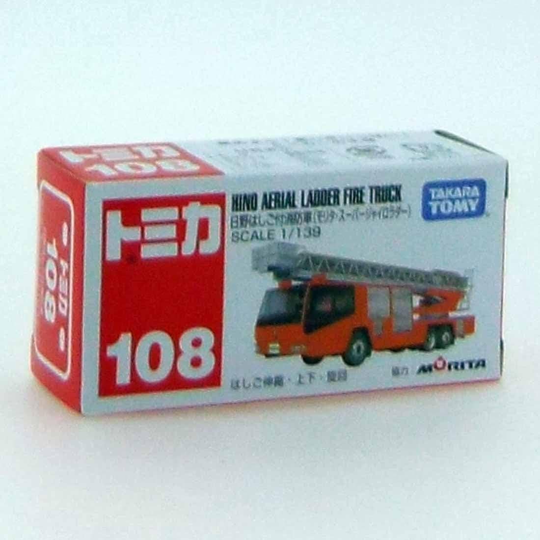 Camión de Bomberos Takara Tomy Tomica No.108 Escalera