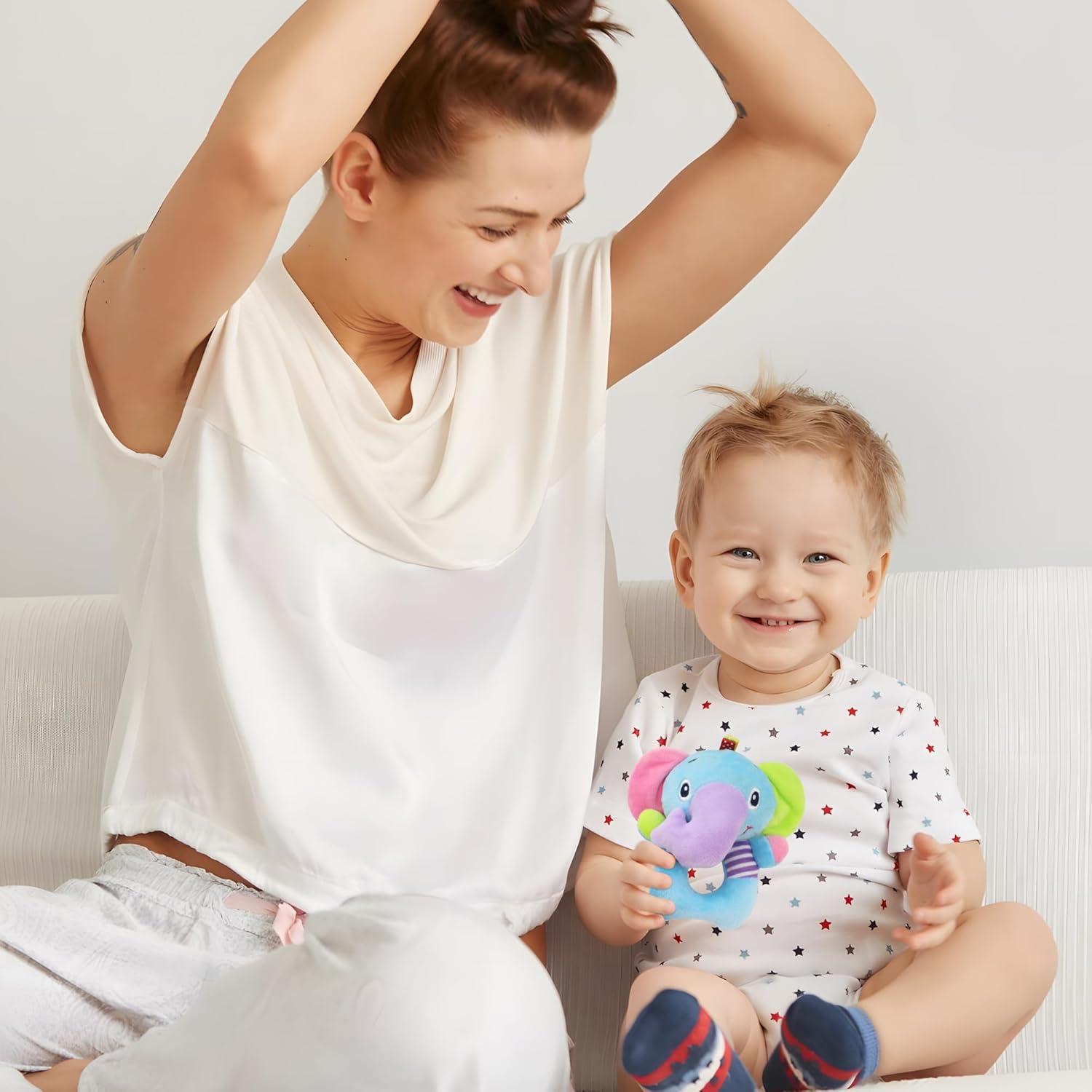 Calcetines Sonajeros para Bebés BLOOBLOOMAX 0-24 meses