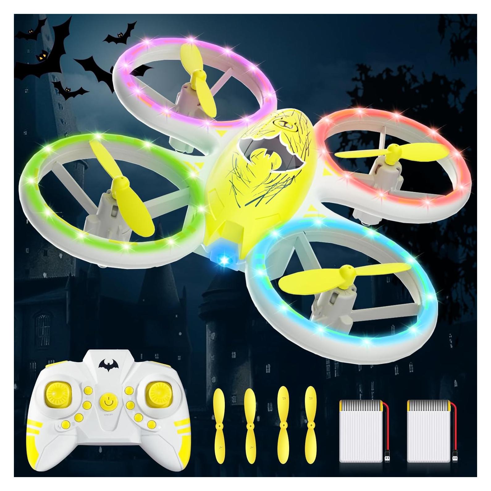 Dron Cuadricóptero RC CYLION TB15 para Niños Amarillo