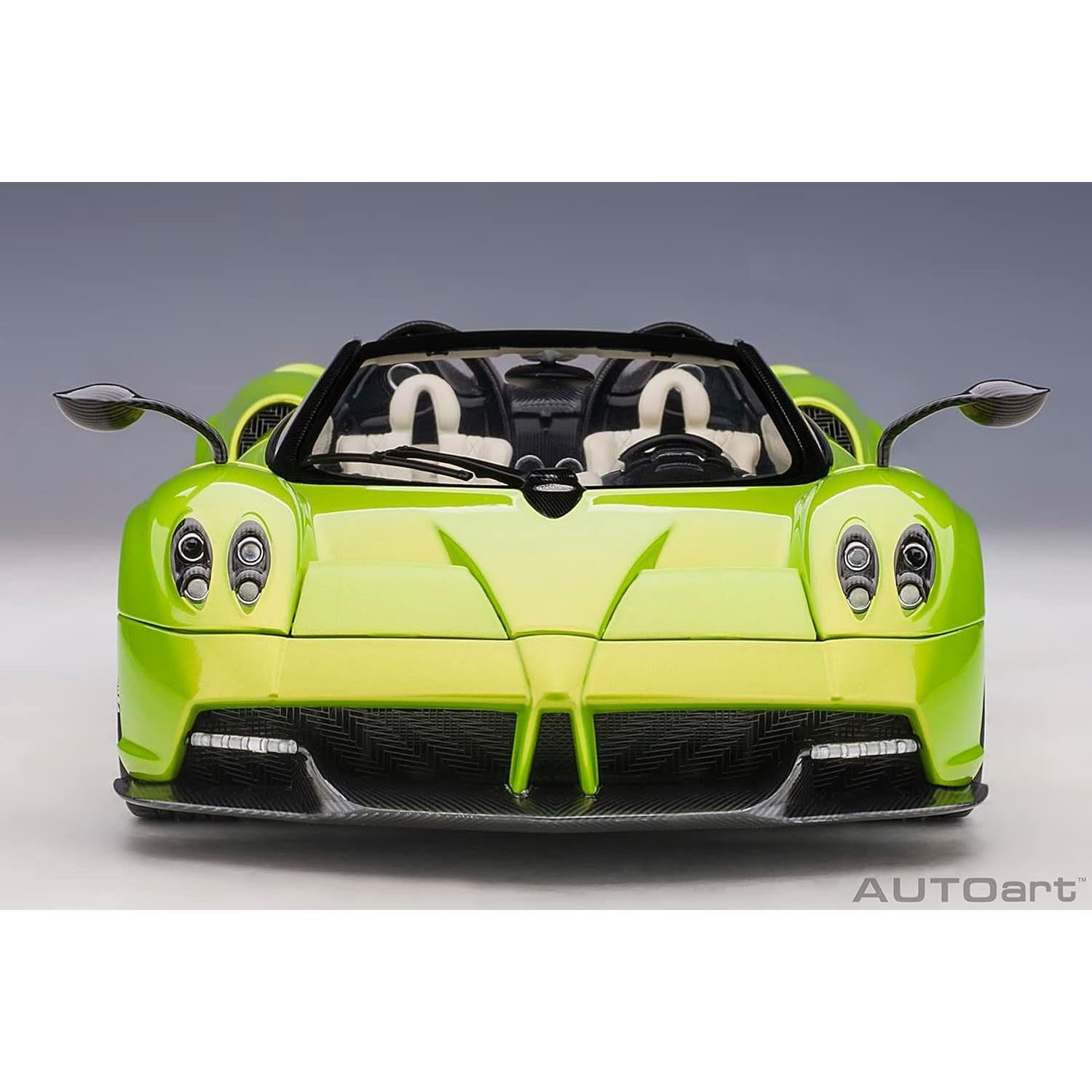 Modelo Coche Pagani Huayra Roadster 1:18 Autoart Verde