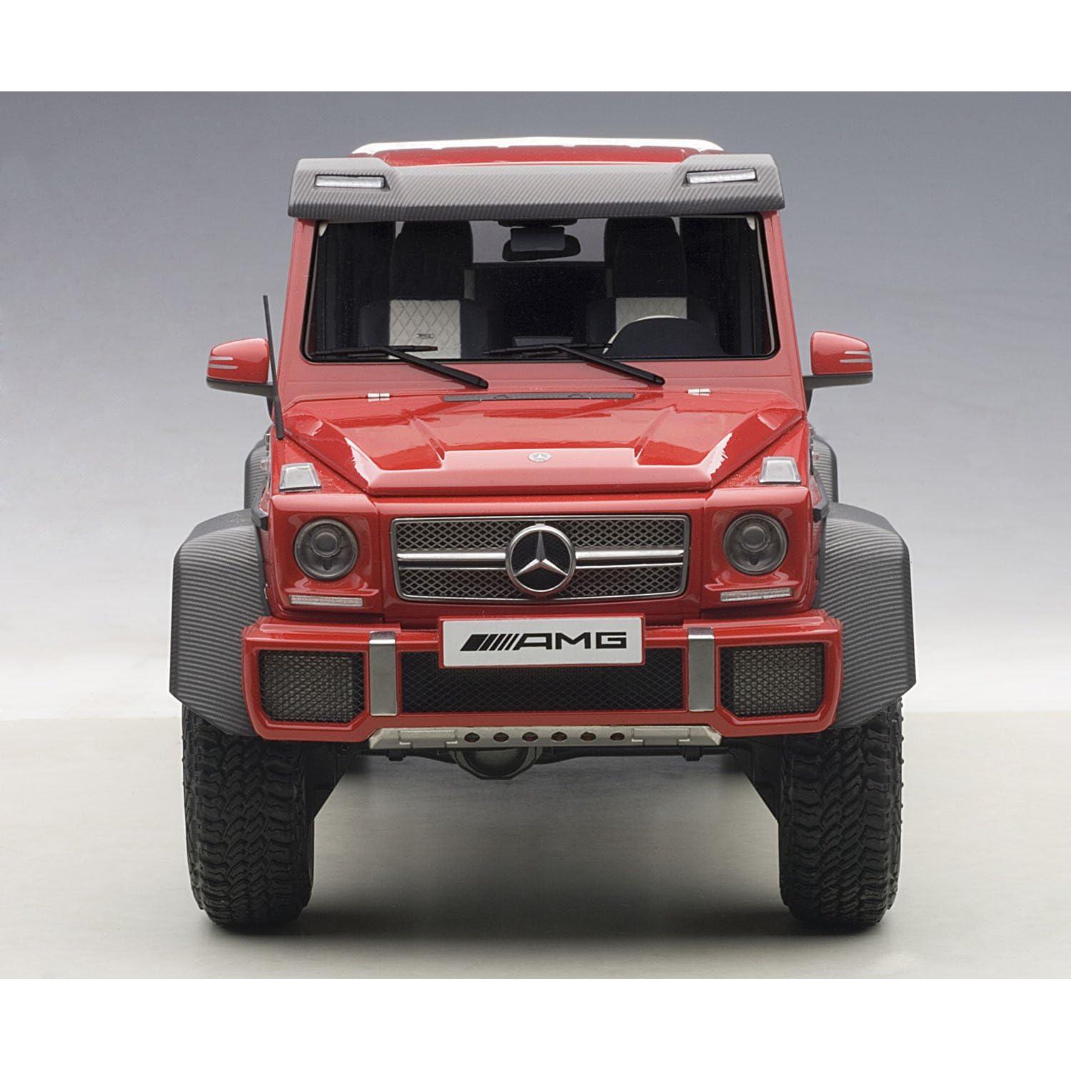 Autoart Mercedes G63 AMG 6X6 Rojo 1:18 Coche de Modelo