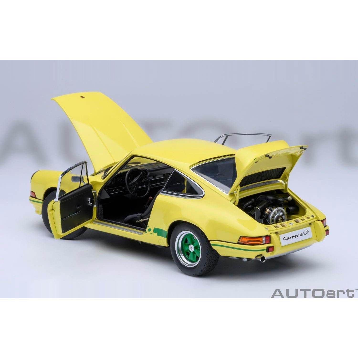 AUTOart Porsche 911 Carrera 2.7 RS 1:18 Amarillo Claro