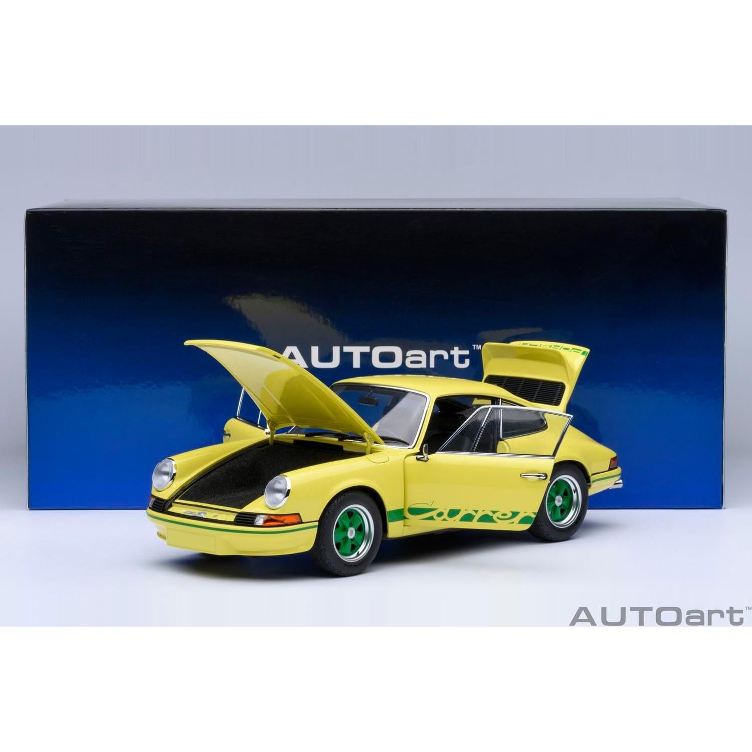 AUTOart Porsche 911 Carrera 2.7 RS 1:18 Amarillo Claro