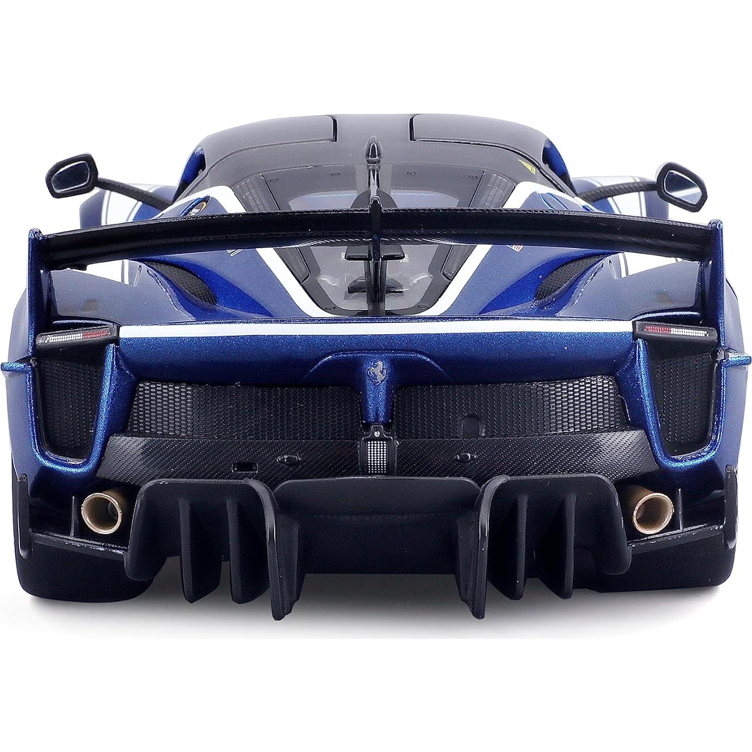 Bburago Ferrari FXX-K EVO 1:18 Escala Azul con Detalles Movibles