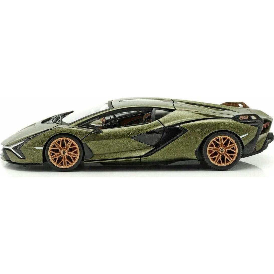 Bburago Lamborghini Sián FKP 37 1:24 Verde Die-Cast