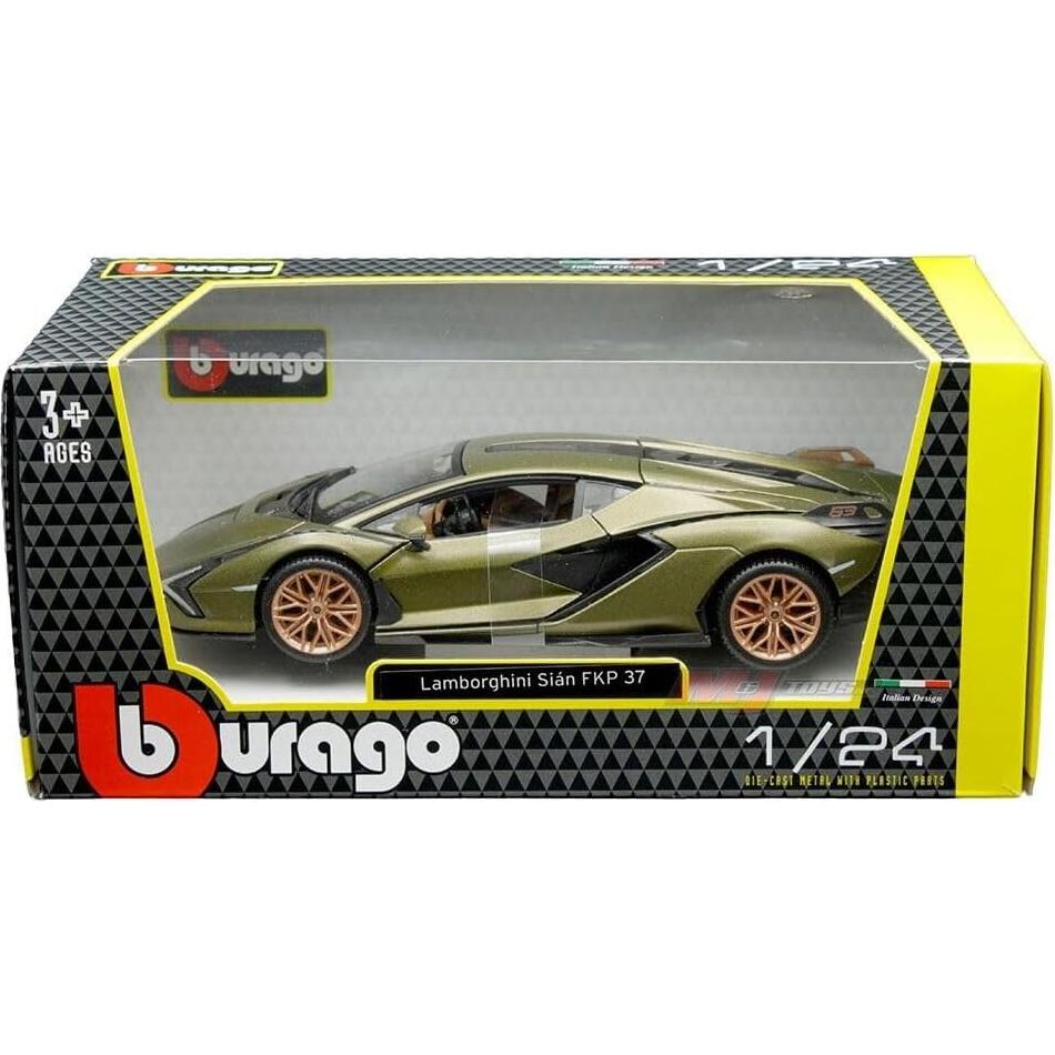 Bburago Lamborghini Sián FKP 37 1:24 Verde Die-Cast